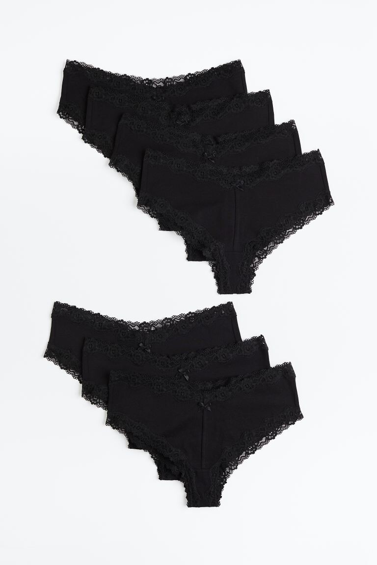 

Комплект из семи трусов из хипстерского джерси H&M