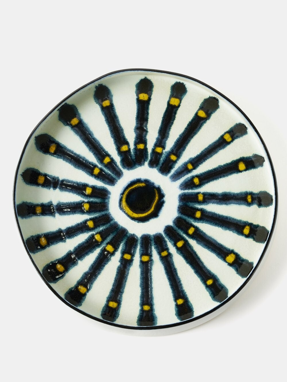 

Фарфоровое блюдо bohême, расписанное вручную. L’Objet, синий