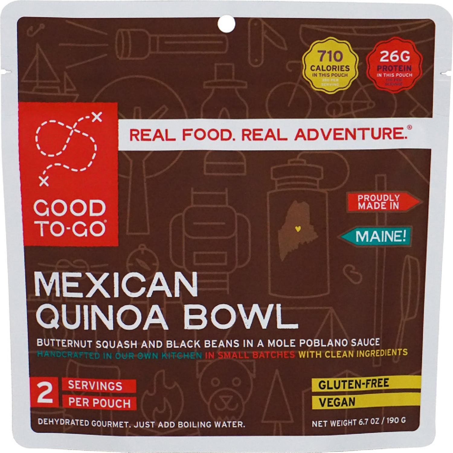Чаша мексиканской киноа – 2 порции GOOD TO-GO протеиновый бульон ancient nutrition с мускатной тыквой