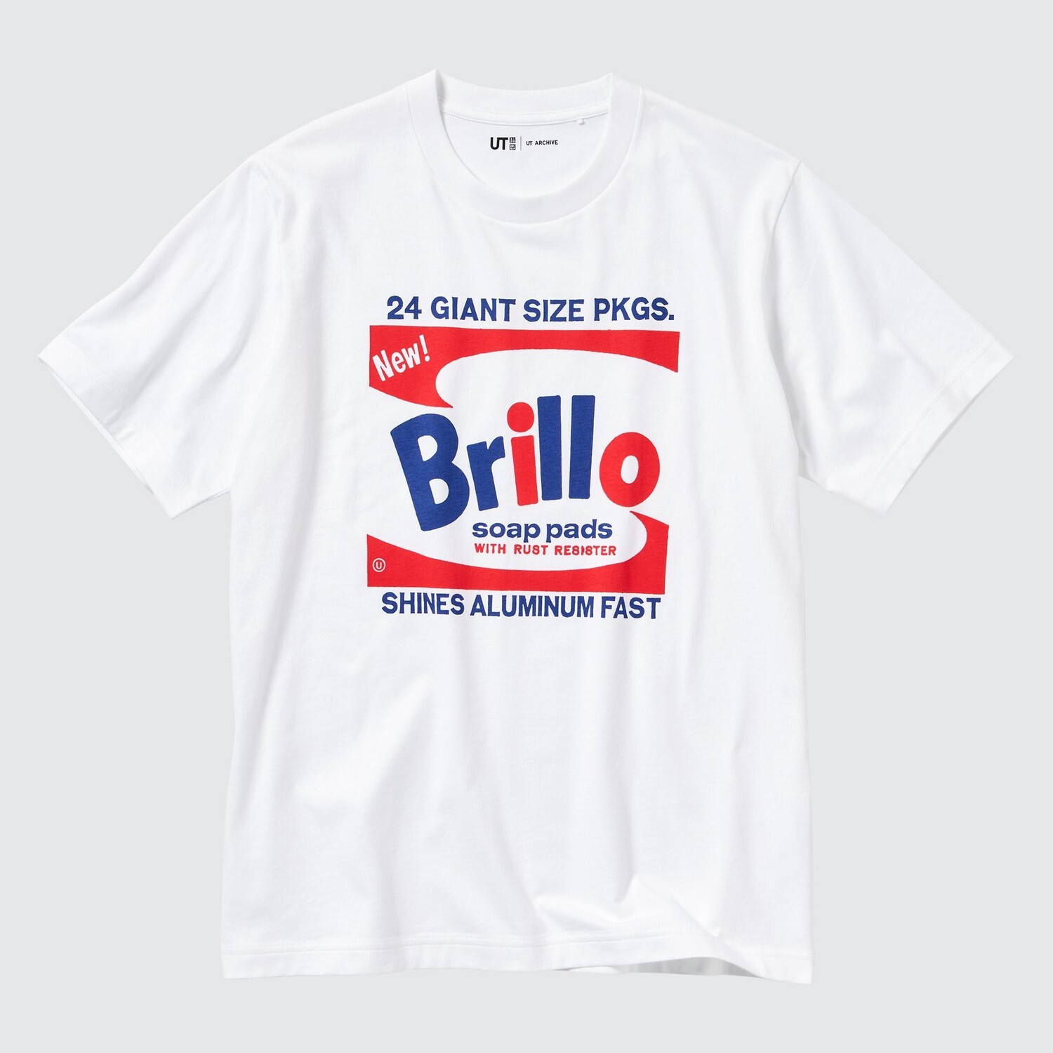 

Футболка Uniqlo Ny Pop Art Archive UT с коротким рукавом и принтом, белый