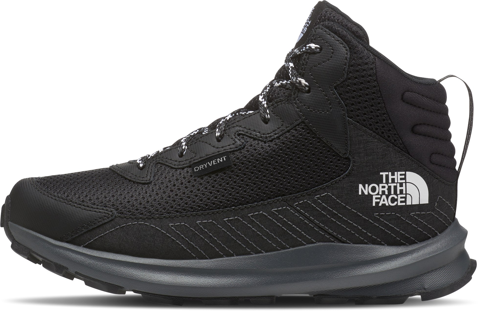 Водонепроницаемые походные ботинки Fastpack Hiker Mid — детские The North Face, черный