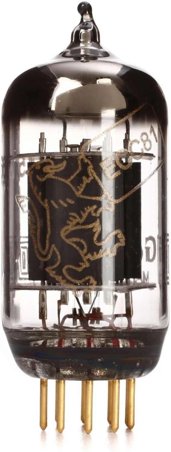 

Лампа предусилителя Genalex Gold Lion 12AT7/ECC81 с золотым штырем