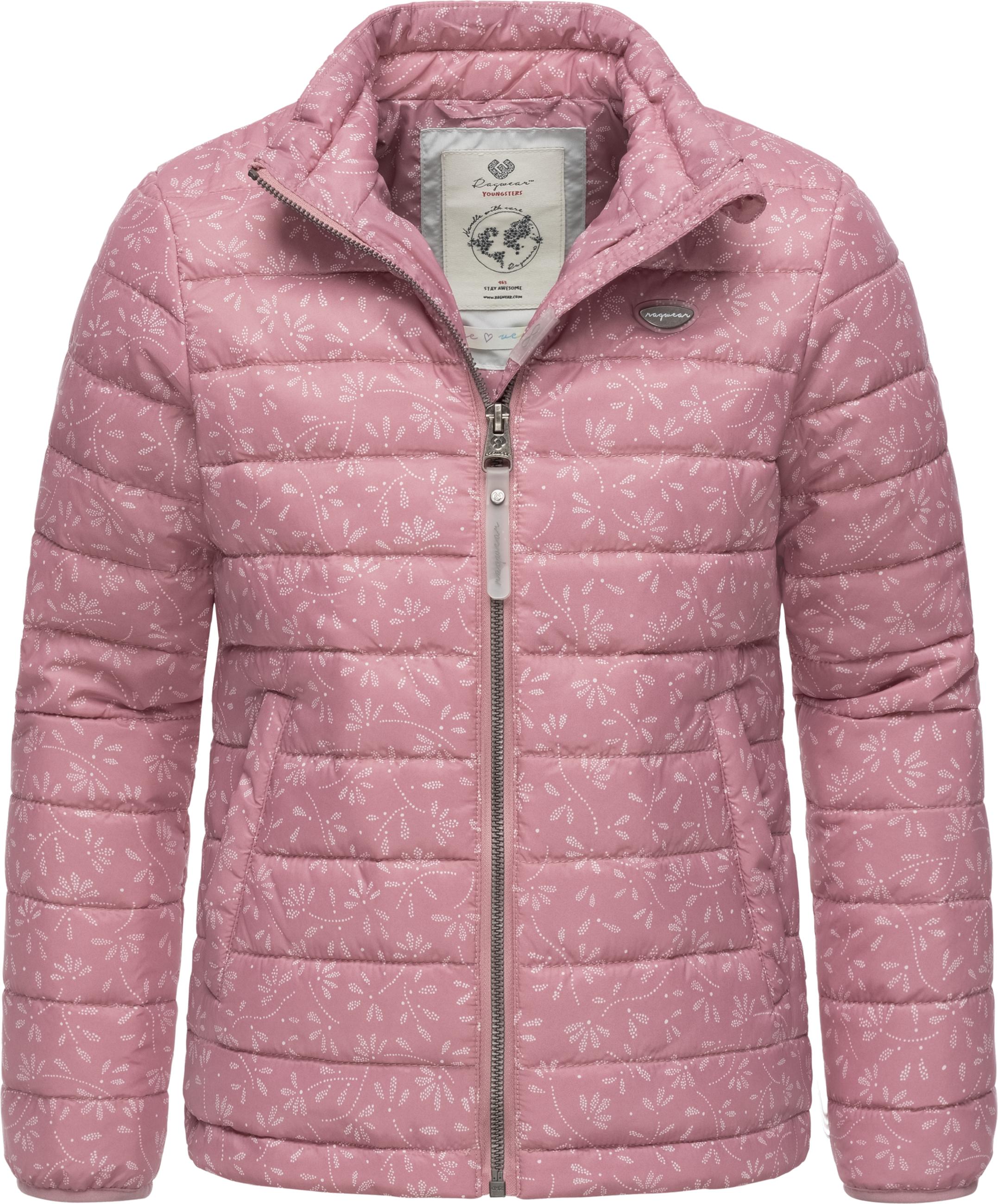 Куртка ragwear Steppjacke Yarca Bloom, цвет Dusty Pink