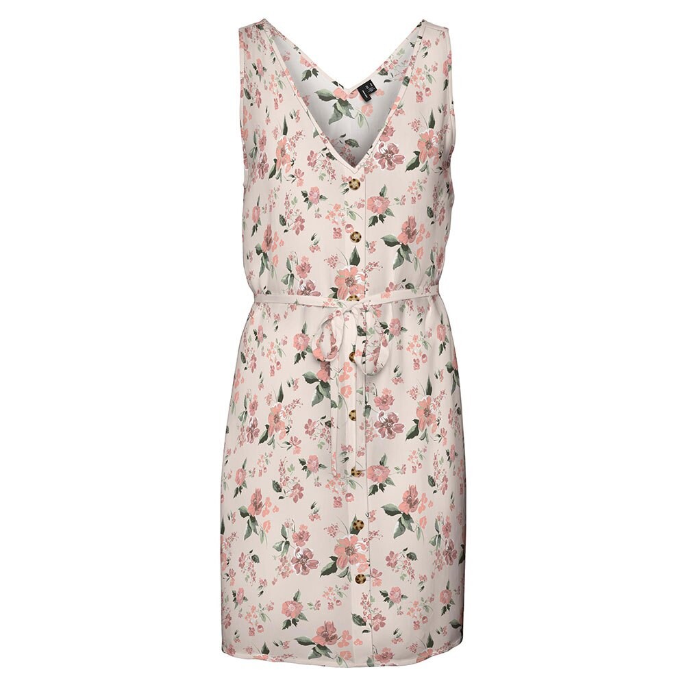 

Короткое платье Vero Moda Bumpy Sleeveless, розовый