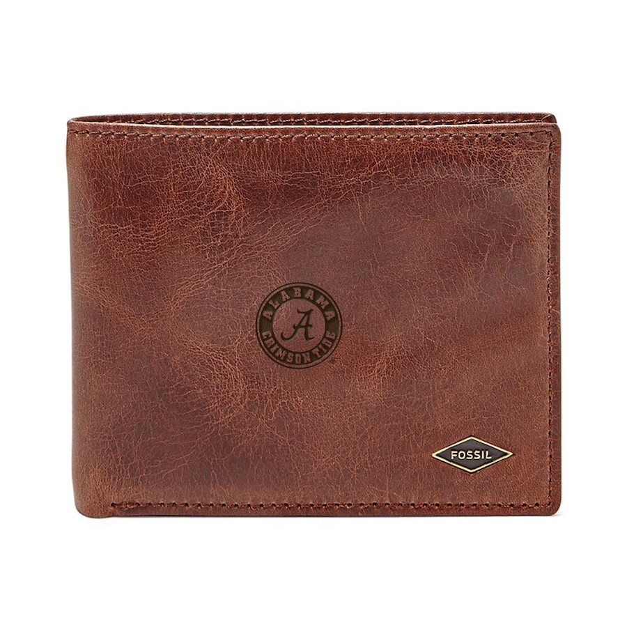 

Кошелек Fossil Alabama Crimson Tide, коричневый