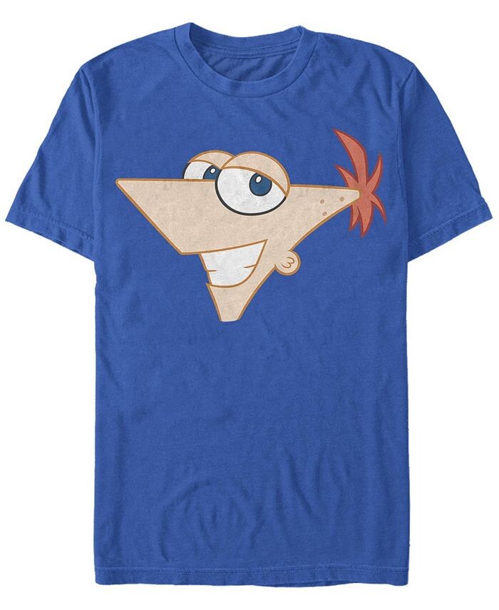 

Мужская большая футболка с круглым вырезом Phineas с короткими рукавами Fifth Sun, синий