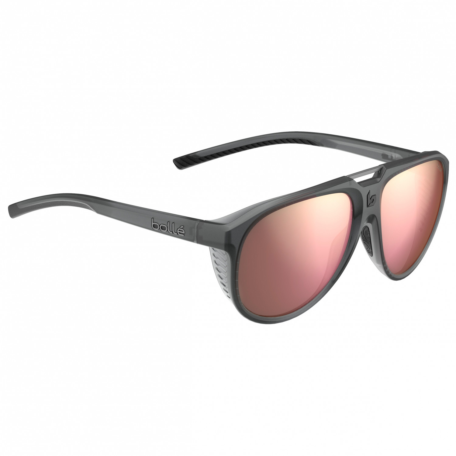 солнцезащитные очки spy flynn s3 vlt 15% цвет soft matte black red fade Солнцезащитные очки Bollé Euphoria Polarized S3 (VLT 15%), цвет Black Frost