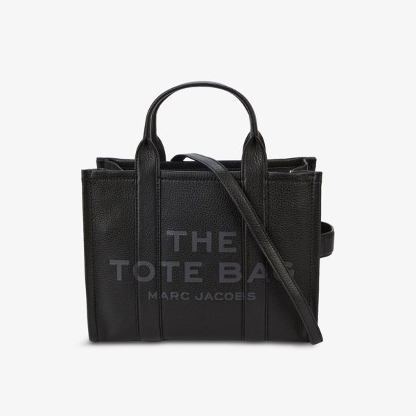цена Кожаная большая сумка среднего размера Marc Jacobs, черный