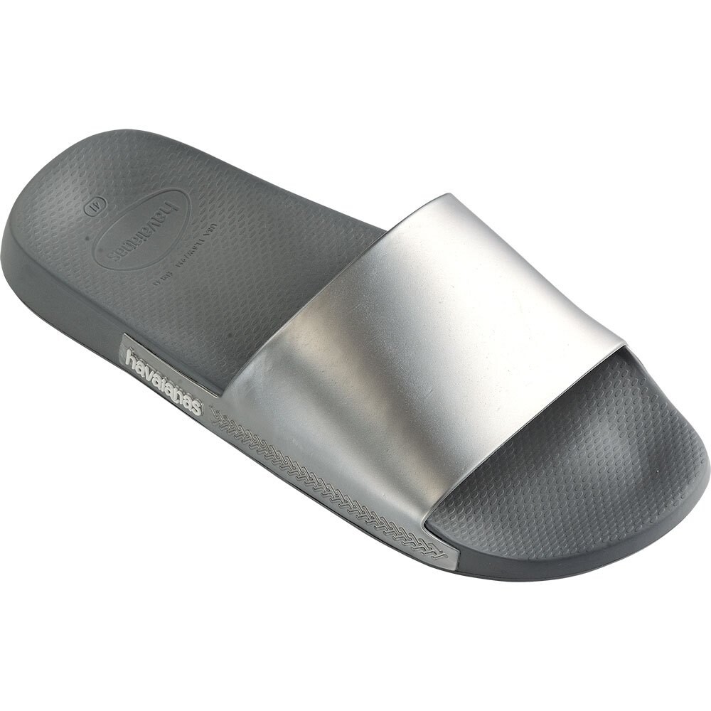 

Шлепанцы Havaianas Slide Classic Metallic, серебряный