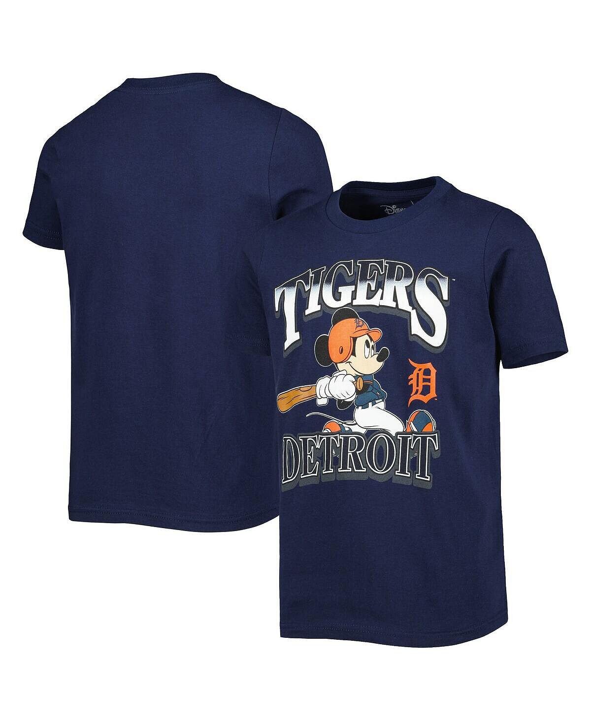 

Темно-синяя футболка Big Boys Detroit Tigers Disney Game Day Outerstuff, Синий, Темно-синяя футболка Big Boys Detroit Tigers Disney Game Day Outerstuff