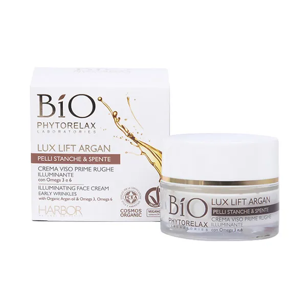 

Осветляющий крем против морщин для тусклой кожи Bio Lux Lift Argan Face Cream Phytorelax, 50 ml