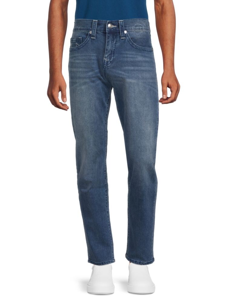 

Свободные джинсы узкого кроя Geno True Religion, цвет Medium Clouds