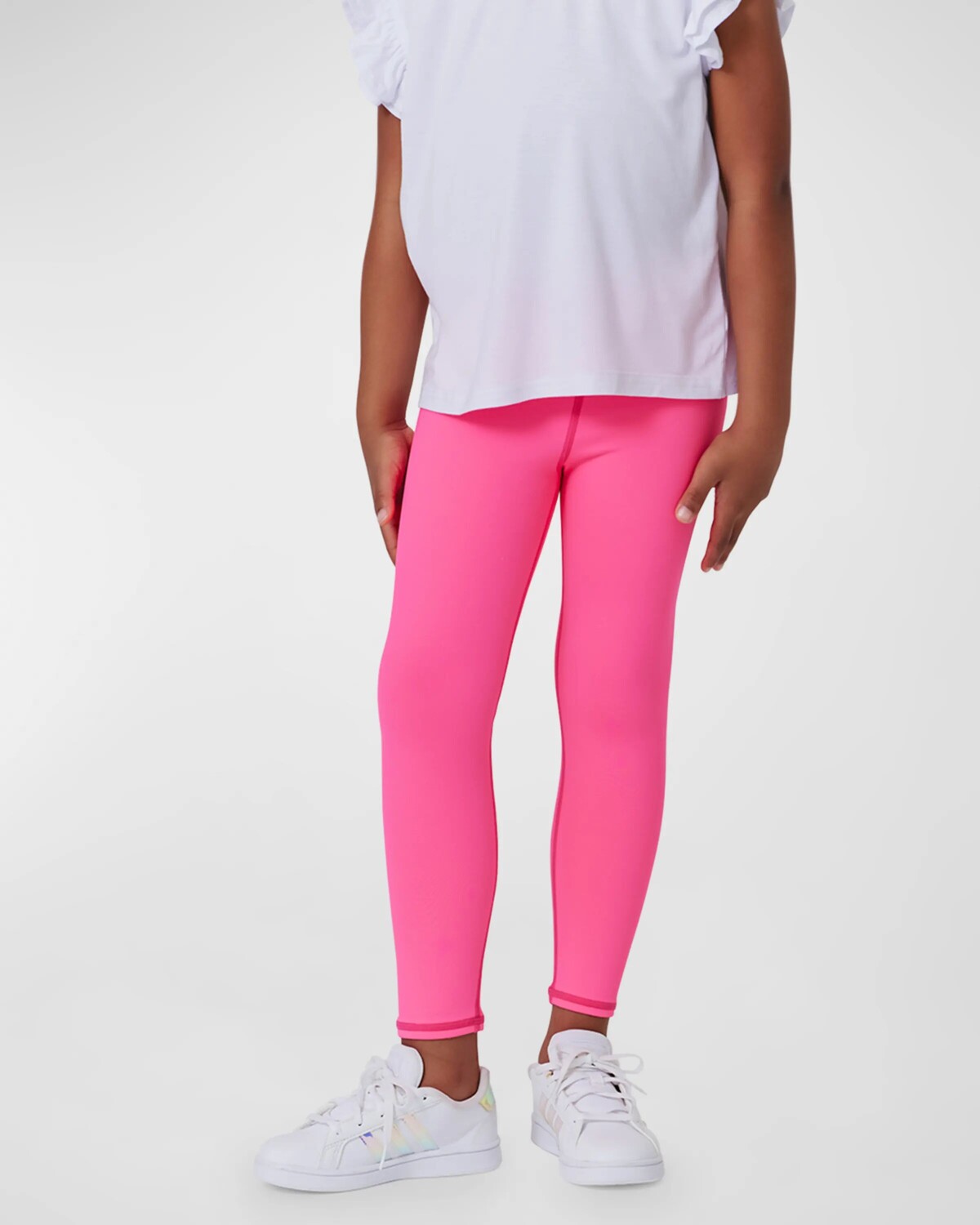 

Розовые леггинсы для девочек Barbie Girl, размер 2T-6 Terez, цвет Pink