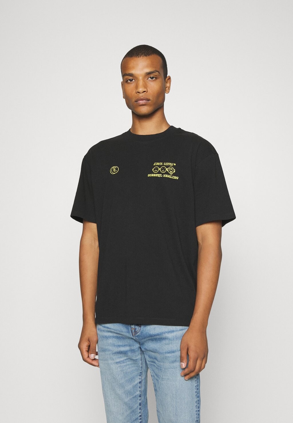 

Футболка с принтом PLACEBO UNISEX Edwin, черный