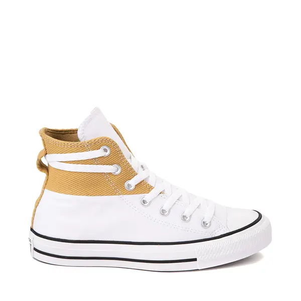 

Высокие кружевные кроссовки Converse Chuck Taylor All Star, белый