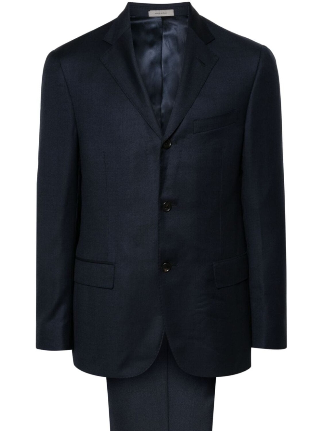 

Corneliani костюм-двойка из вирджинской шерсти, синий