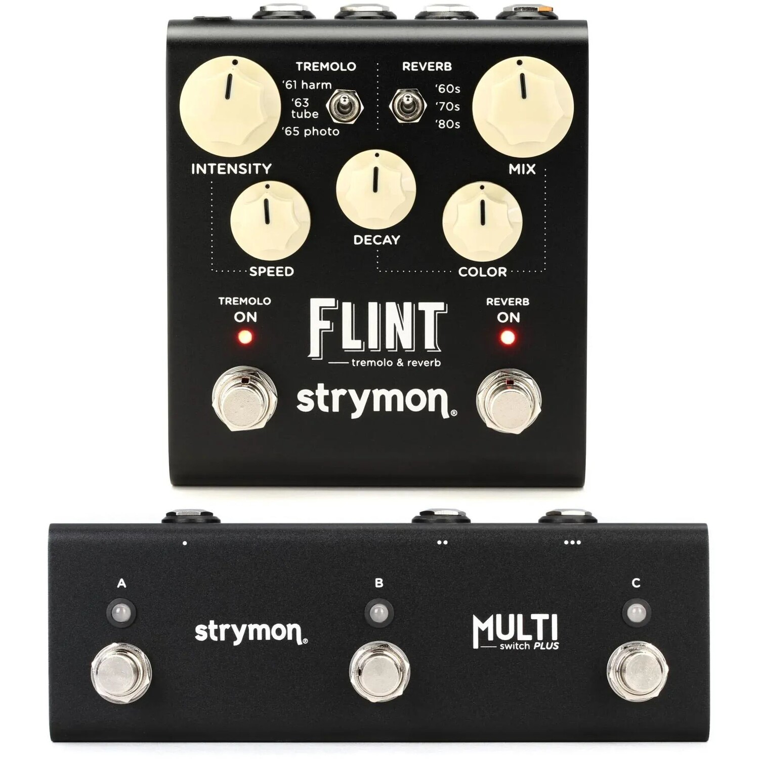 

Педаль тремоло и реверберации Strymon Flint V2 и пакет Multi Switch Plus Pack