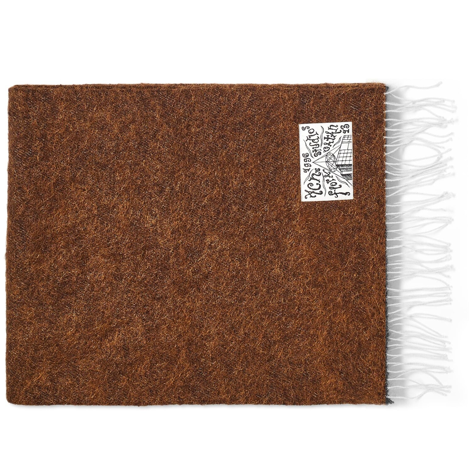 

Шарф Acne Studios Vivy, цвет Almond Brown
