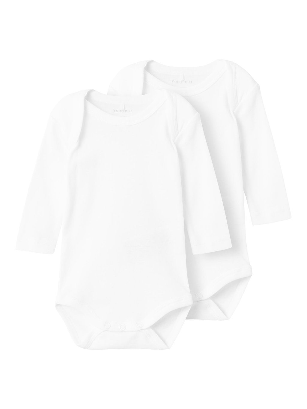 Боди Nbnbody Solid Unisex 2 Pack Name it, цвет bright white