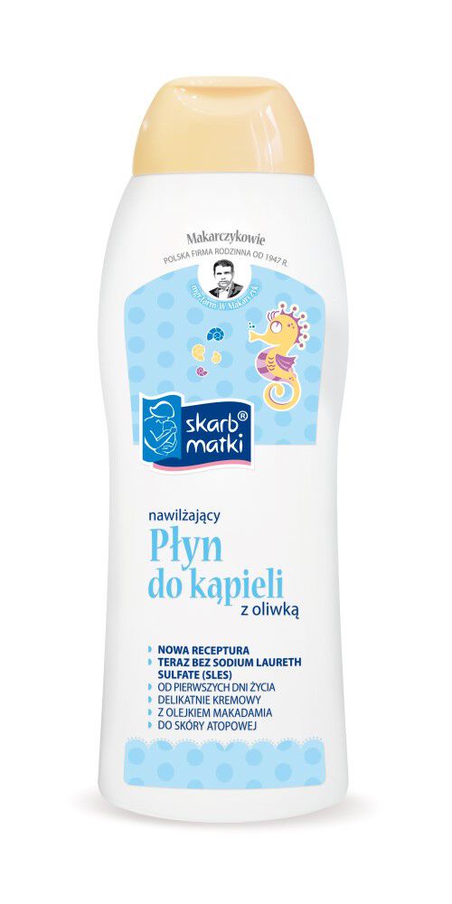 Жидкость для ванн с оливковым маслом для младенцев и детей Skarb Matki, 400 мл