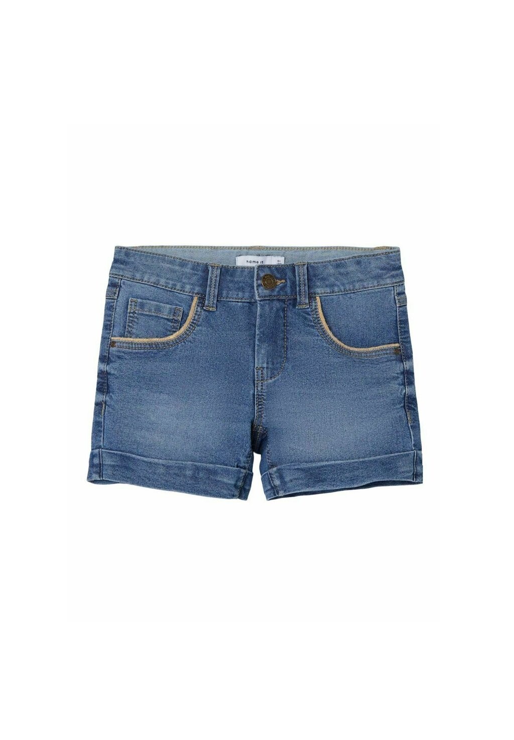 

Джинсовые шорты REGULAR FIT Name it, синий деним