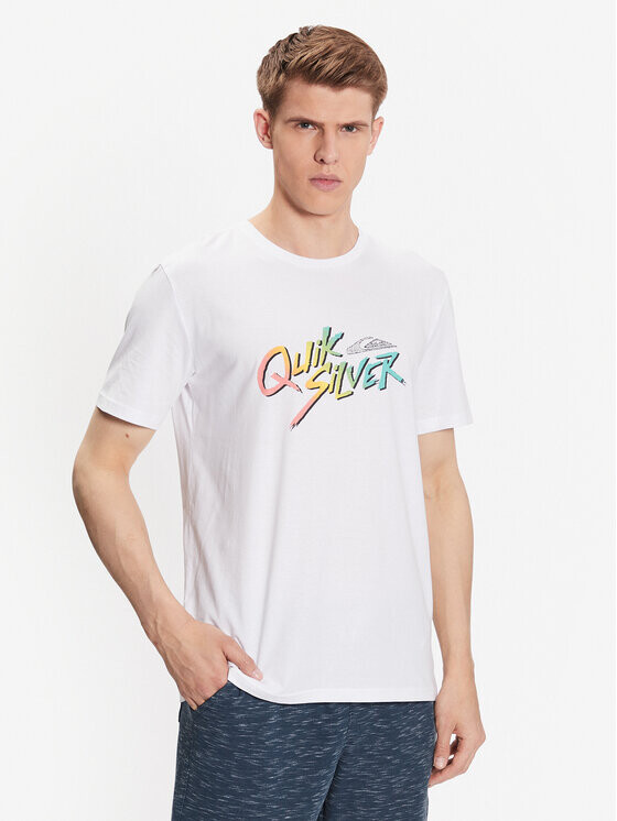 

Футболка стандартного кроя Quiksilver, белый