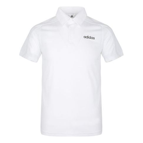 футболка adidas mens tennis sports polo shirt white белый Футболка adidas Sports Training Short Sleeve Polo Shirt White, белый