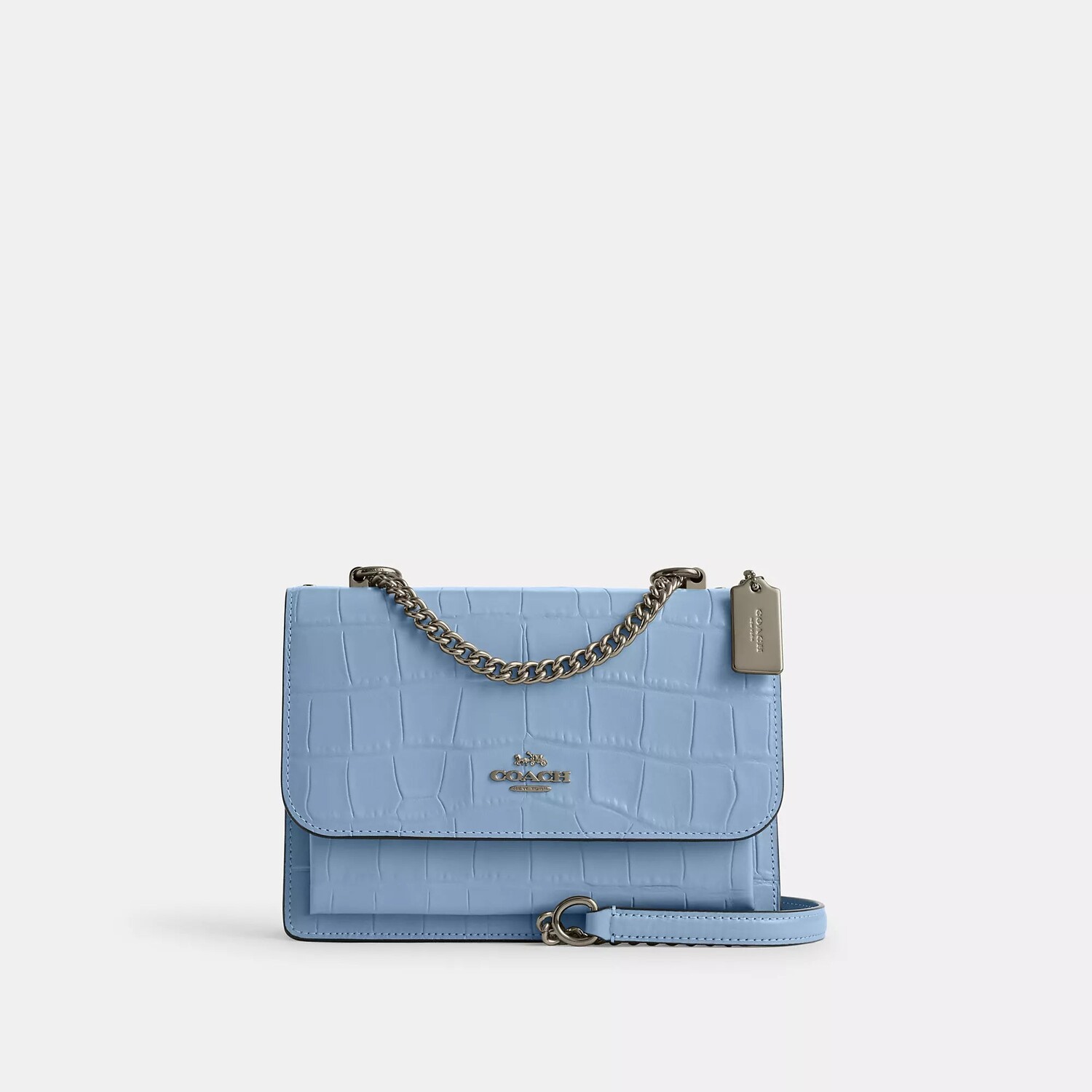 

Аутлет Coach Клэр через плечо Coach Outlet, цвет Gunmetal/Cornflower