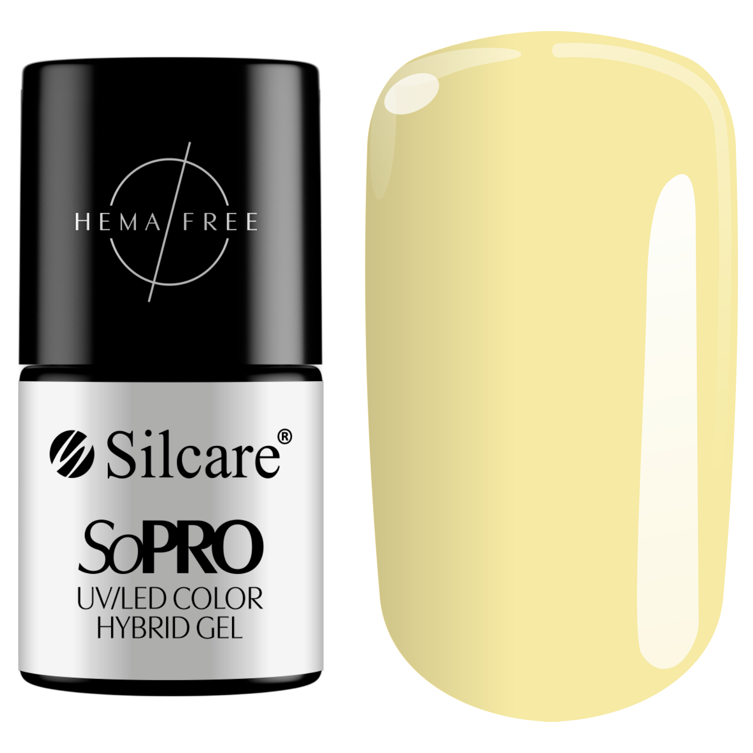 Гибридный лак для ногтей 008 Silcare Sopro Rich Color, 7 гр