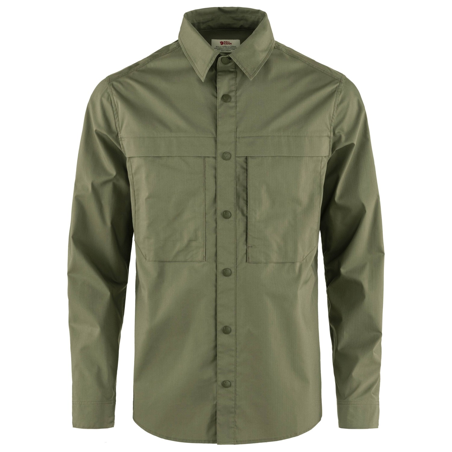 Рубашка Fjällräven Abisko Trail Shirt L/S, зеленый