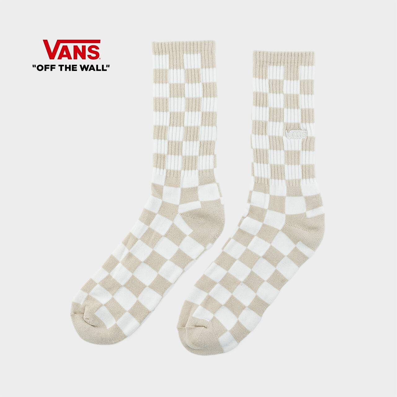 

Носки мужские Vans Official в шахматную клетку, овсяный