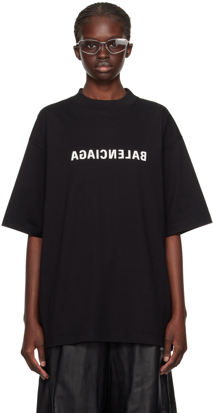 

Футболка Balenciaga Black Mirror