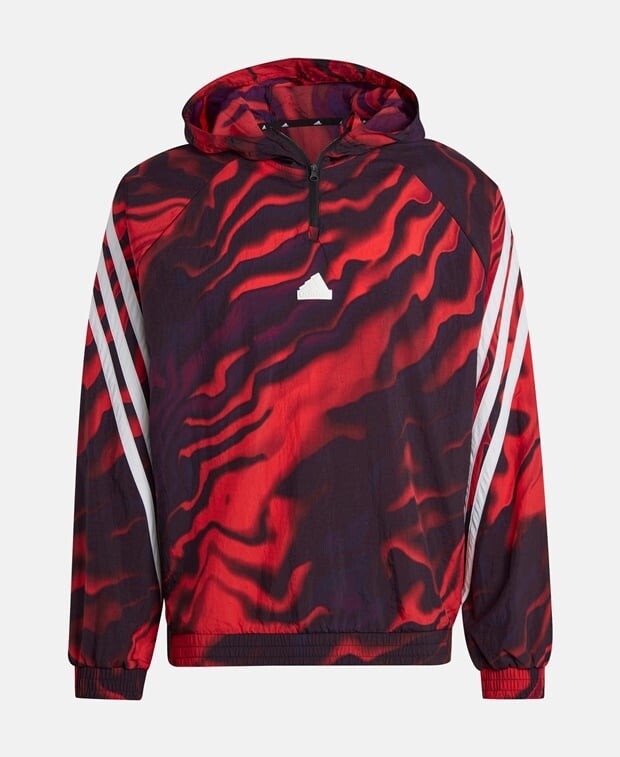 

Толстовка с капюшоном adidas, красный