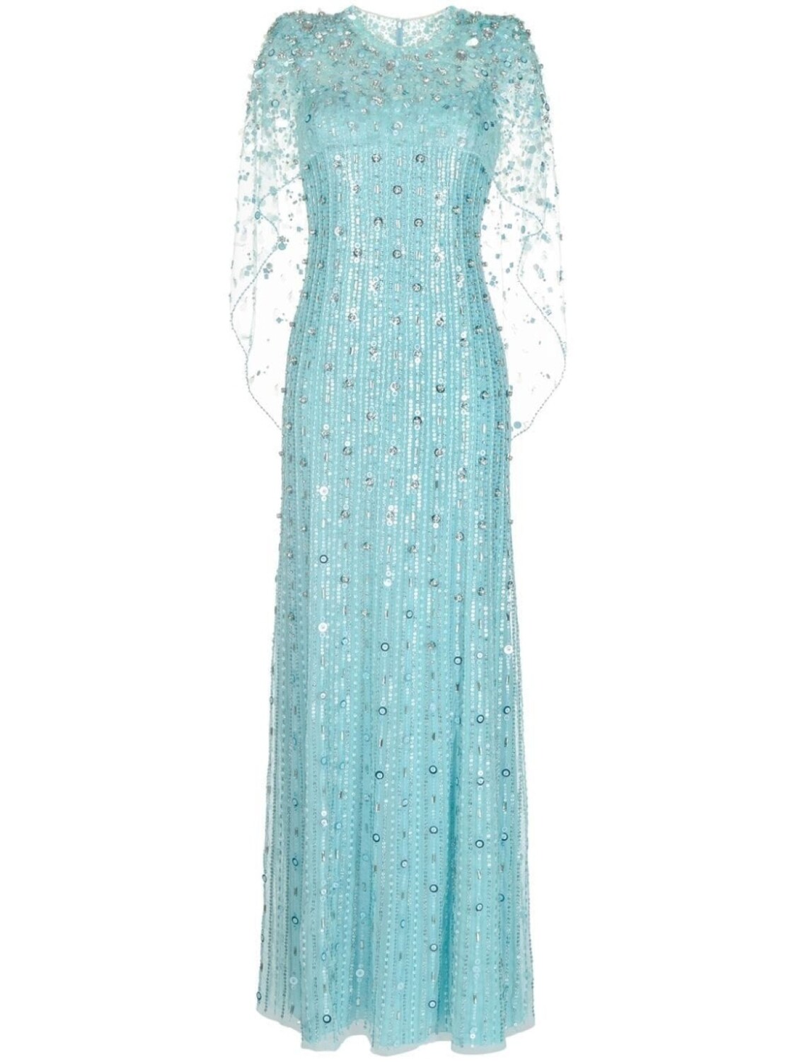 

Jenny Packham платье Nettie, синий