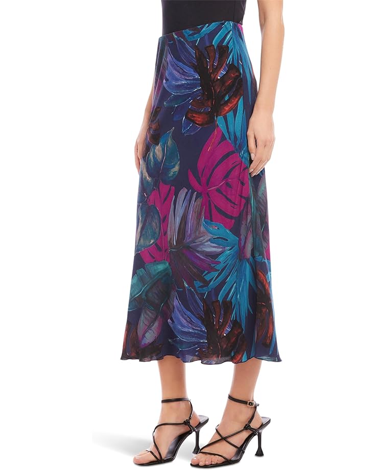 Юбка Karen Kane Bias Cut Midi Skirt, цвет Print