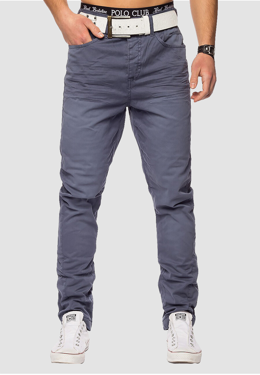 

Брюки чинос 98 86 Hose Tapered Leg Reine H1421, синий