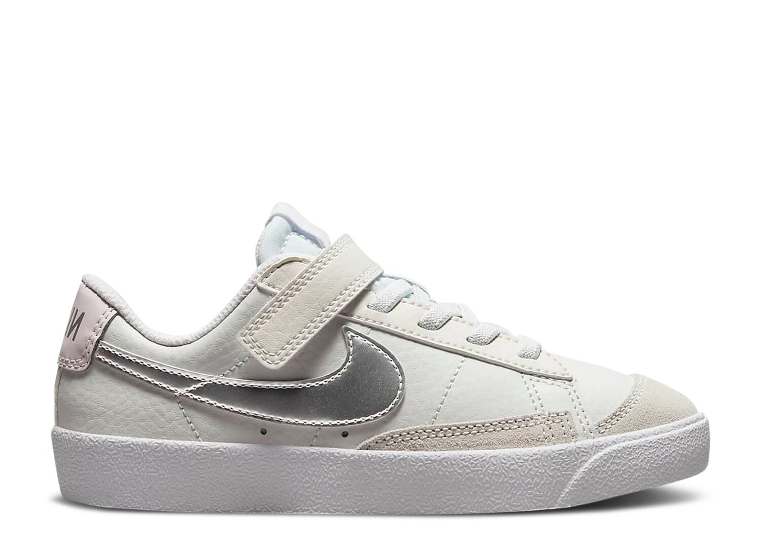 

Кроссовки Nike Blazer Low '77 Ps 'Platinum Tint Metallic Silver', кремовый