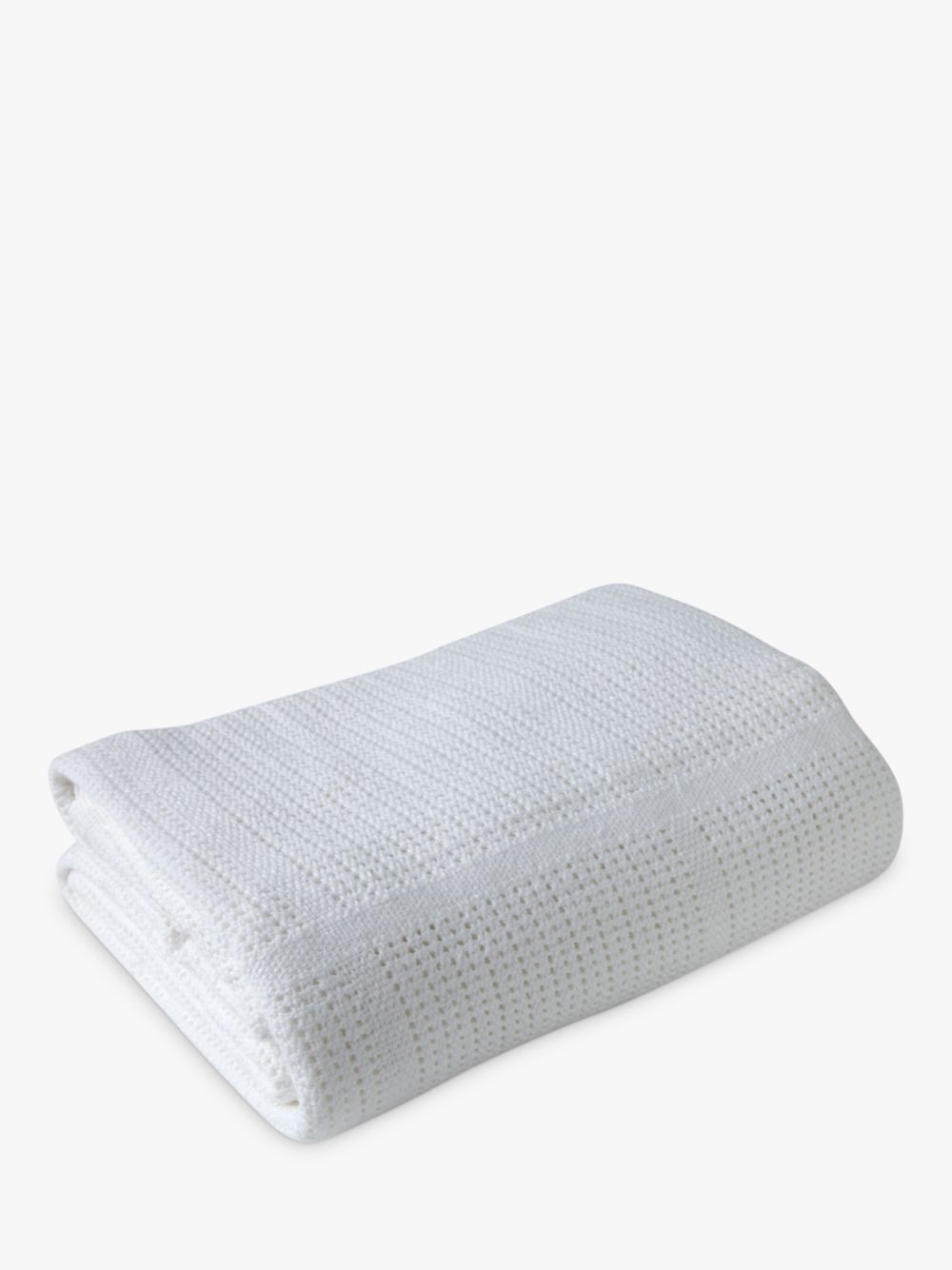цена Детское хлопковое одеяло для коляски Clair de Lune, 90 x 70 см, белое