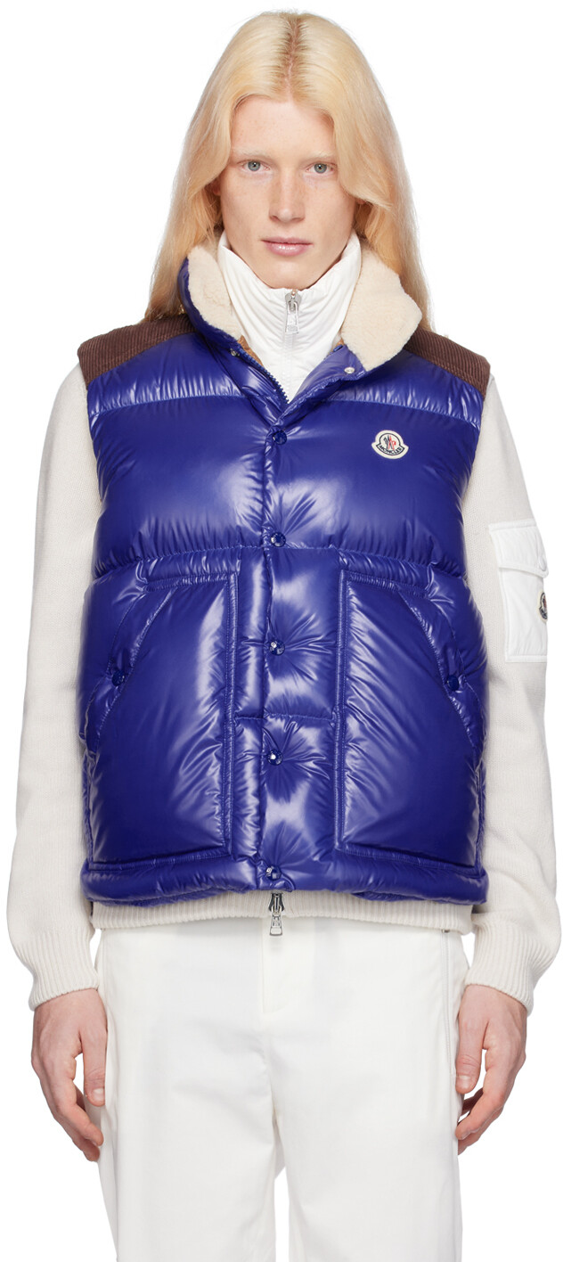

Синий - Синий пуховик Ardeche Moncler