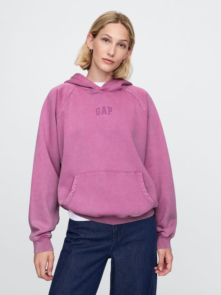 

Мягкая толстовка в винтажном стиле. Gap, розовый