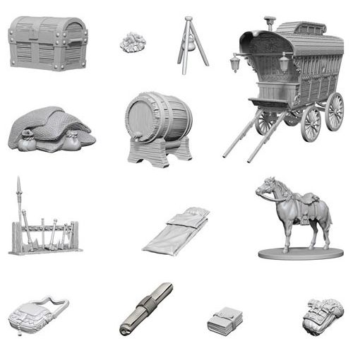 

Фигурки Dungeons & Dragons: Nolzur’S Marvelous Unpainted Miniatures: Adventurer’S Campsite (Wave 4) WizKids