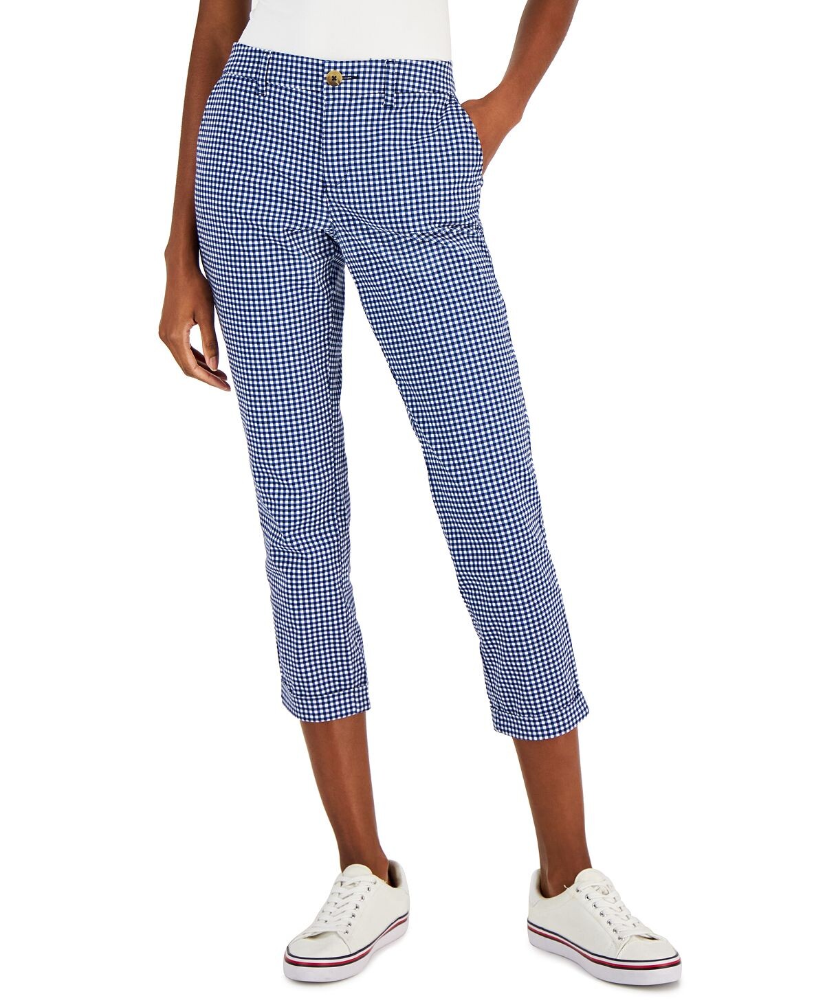 

Женские брюки-чинос в клетку Hampton Tommy Hilfiger