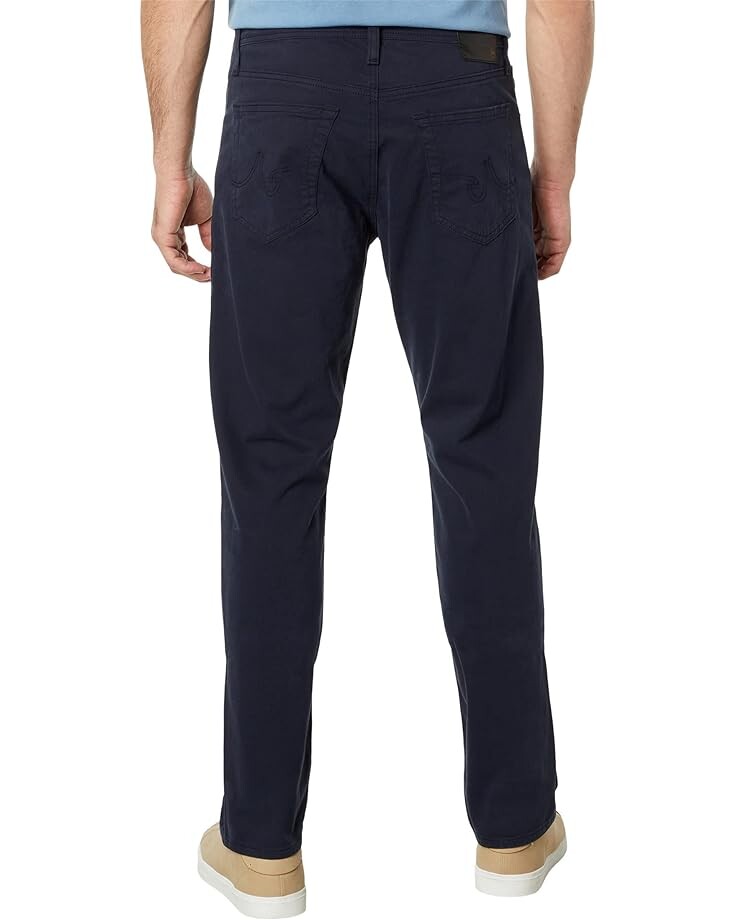 

Брюки AG Jeans Everett Slim Straight Leg Twill Pants, цвет New Navy