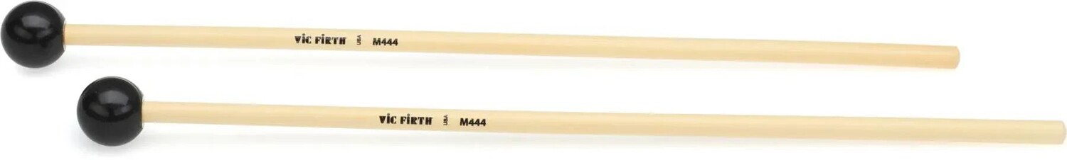 

Колотушки для клавиатуры Vic Firth M444 Articulate Series — круглый фенольный сердечник, ротанг