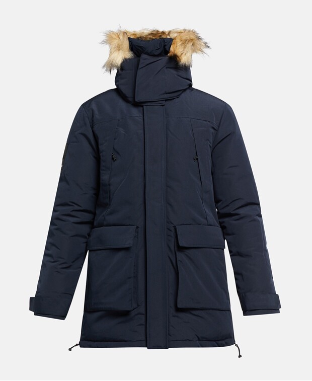 

Зимняя куртка Superdry, темно-синий