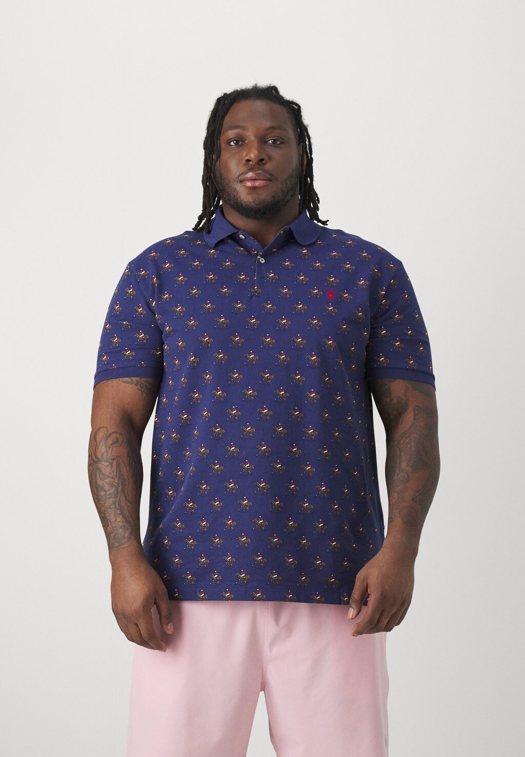 Рубашка-поло Short Sleeve Polo Ralph Lauren, цвет dark blue