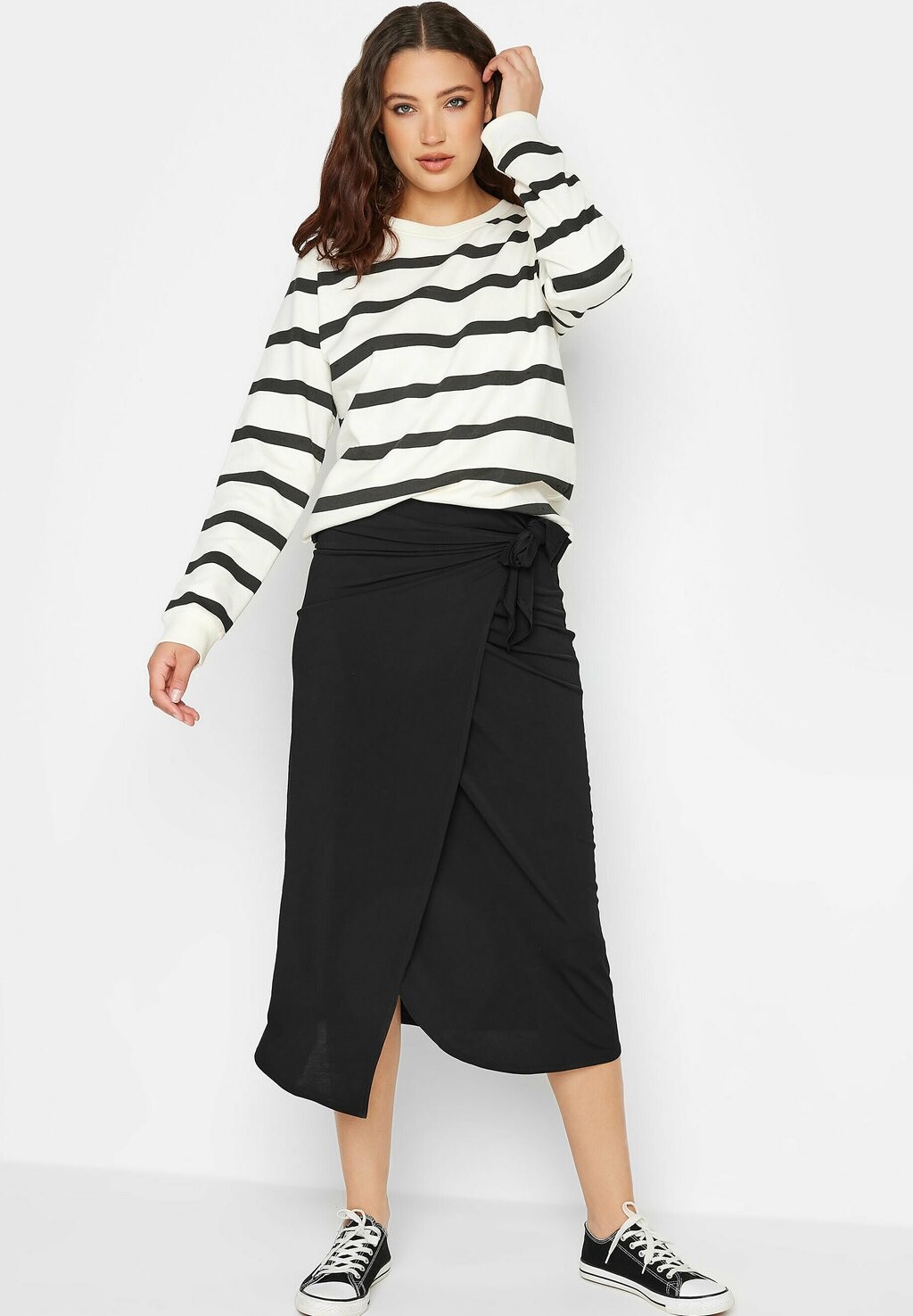 

Юбка с запахом MIDI Long Tall Sally, черный