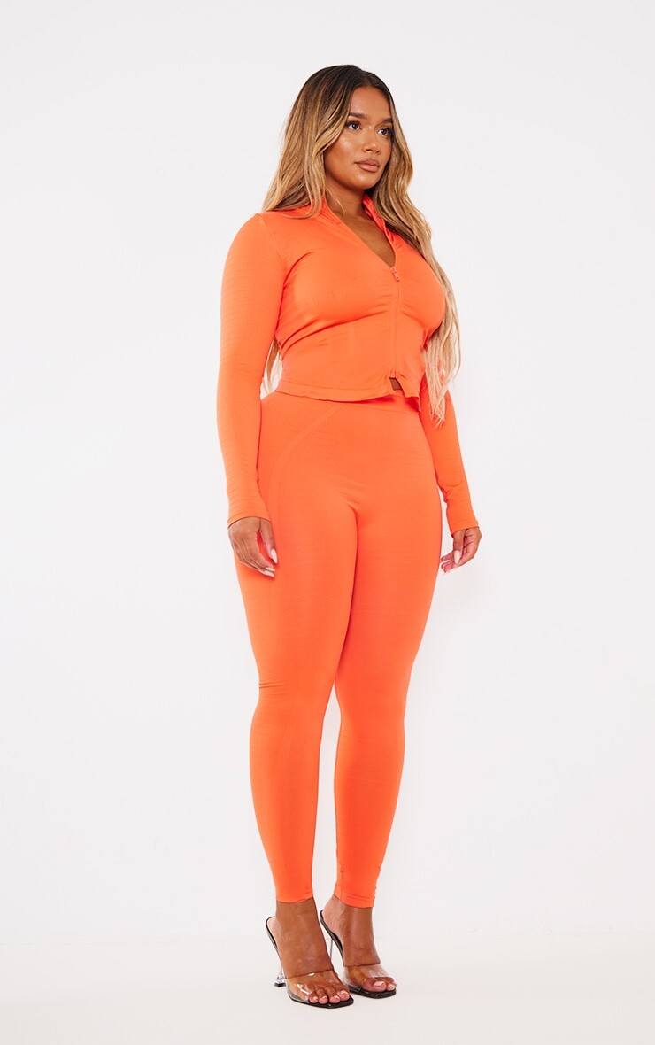 

PrettyLittleThing Красные спортивные леггинсы Shape с фирменным логотипом