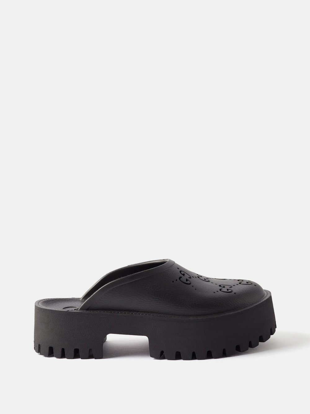 Gucci hot sale platform crocs