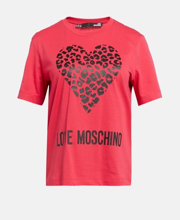 

Футболка Love Moschino, красный
